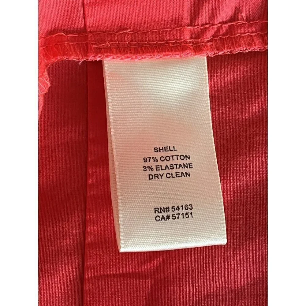 Eliza J Women's Pink Cotton Flouncy Ruffle Fit & Flare Sundress Dress Size 16 - Picture 7 of 12